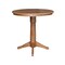 International Concepts Round 36 in Round Top Pedestal Table with 12 in Leaf, 36.1 in H, Distressed Oak, 36 in W, 48 in L K42-36RXT-27B-6B - alternate 8